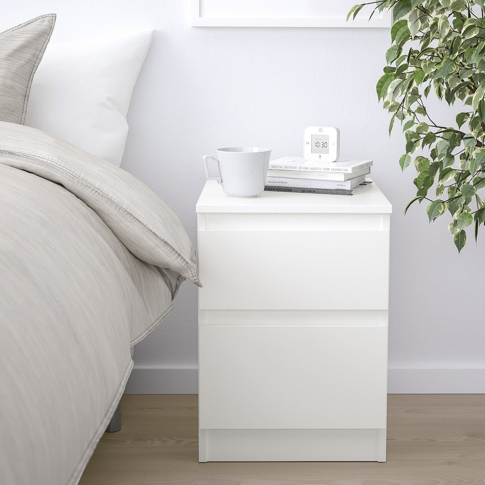 kullen-chest-of-2-drawers-white__0778037_pe758813_s5.jpg كومود 40×40سم - الصورة 1